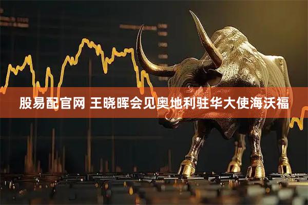 股易配官网 王晓晖会见奥地利驻华大使海沃福